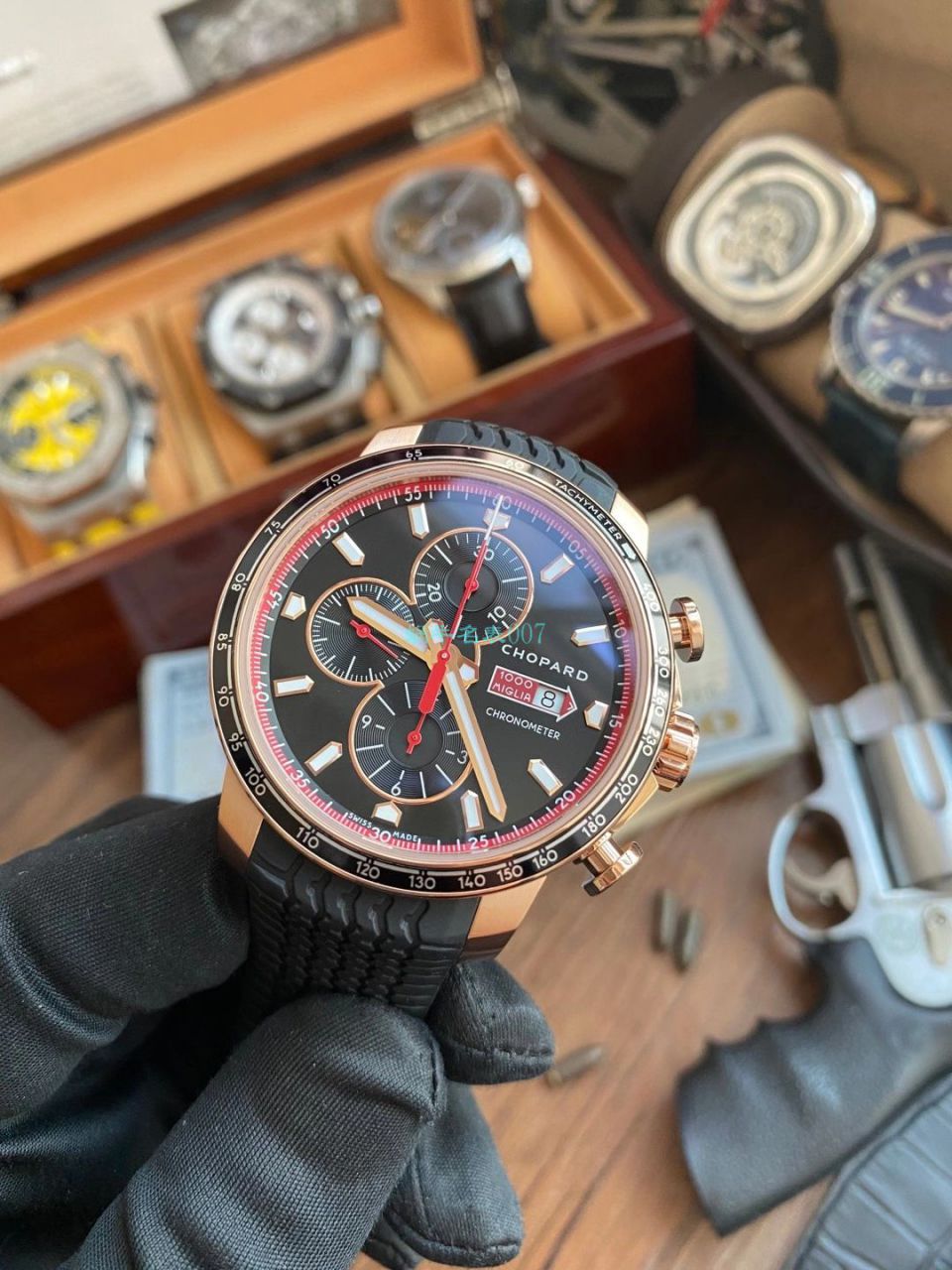 【视频评测】V7厂萧邦经典赛车系列一比一复刻高仿手表161293-5001腕表 / XB078