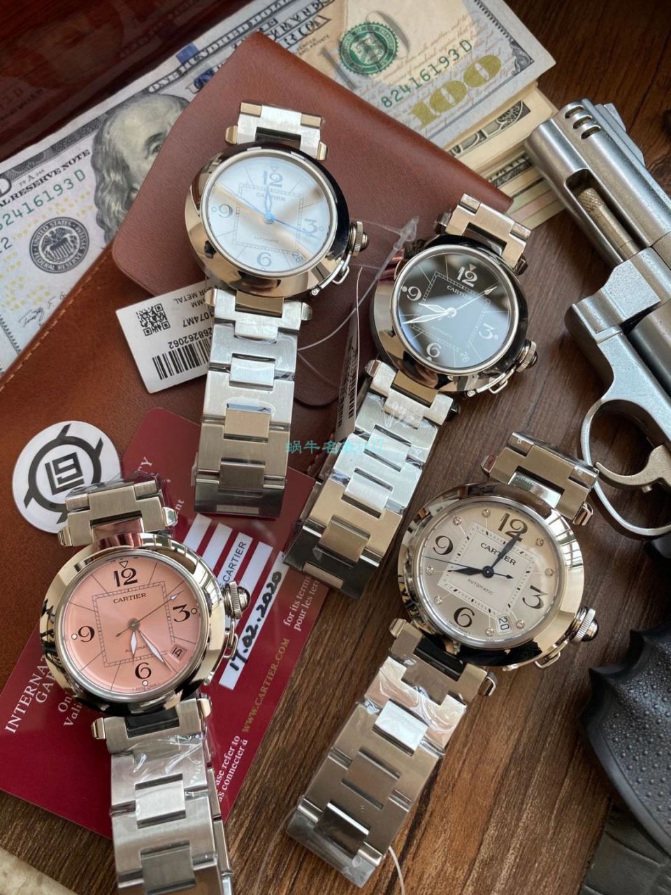 【高品质的复刻高仿手表】V9厂卡地亚帕莎女表W31074M7，W31075M7，WSPA0013腕表 / K319