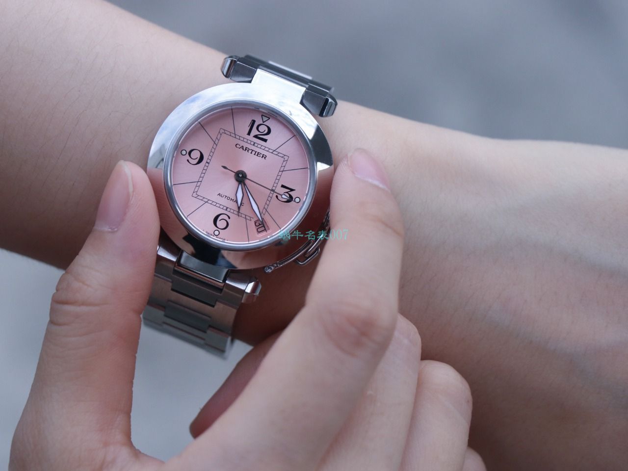 【高品质的复刻高仿手表】V9厂卡地亚帕莎女表W31074M7，W31075M7，WSPA0013腕表 / K319