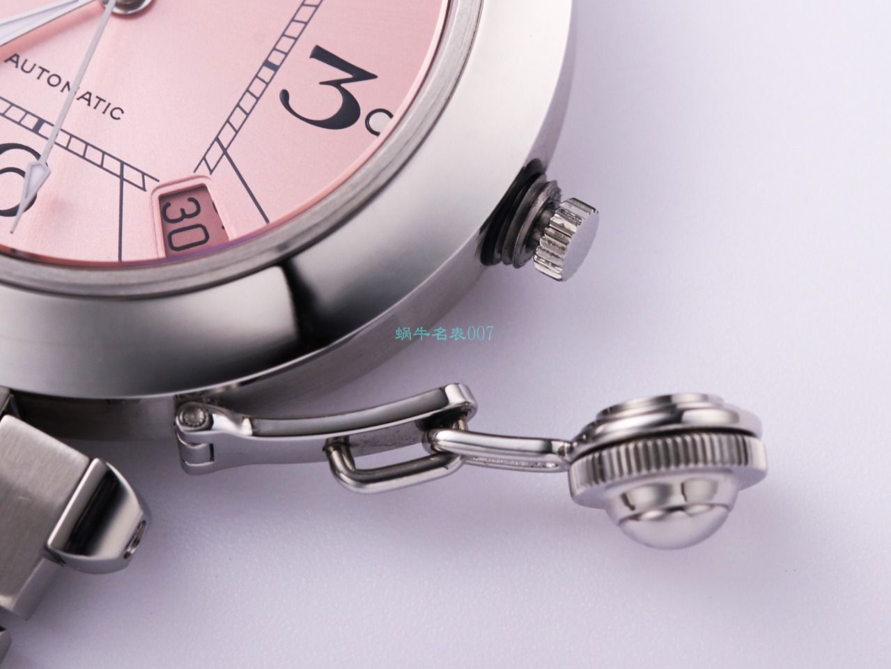 【高品质的复刻高仿手表】V9厂卡地亚帕莎女表W31074M7，W31075M7，WSPA0013腕表 / K319