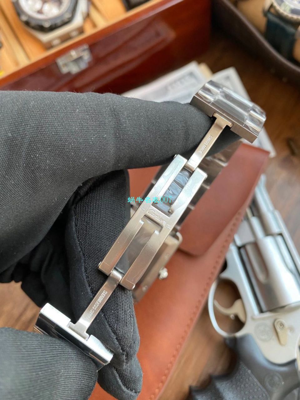V9厂卡地亚坦克系列1比1复刻高仿手表W5200026（超大号）腕表 / K313
