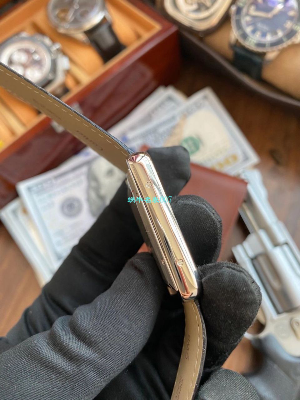 V9厂卡地亚坦克系列1比1复刻高仿手表W5200026（超大号）腕表 / K313