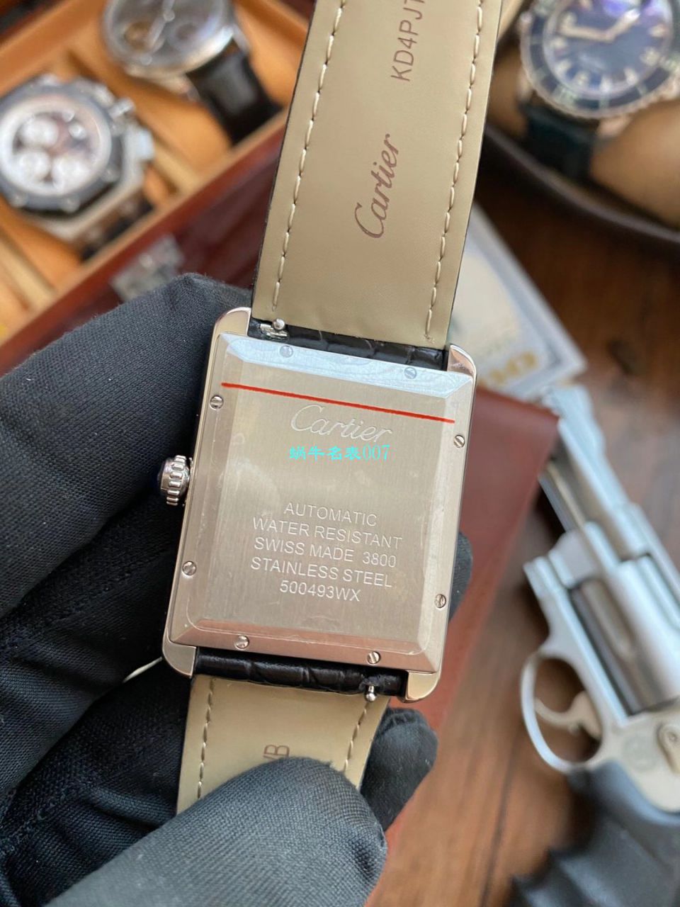 V9厂卡地亚坦克系列顶级高精仿手表W5200028（超大号）腕表 / K315