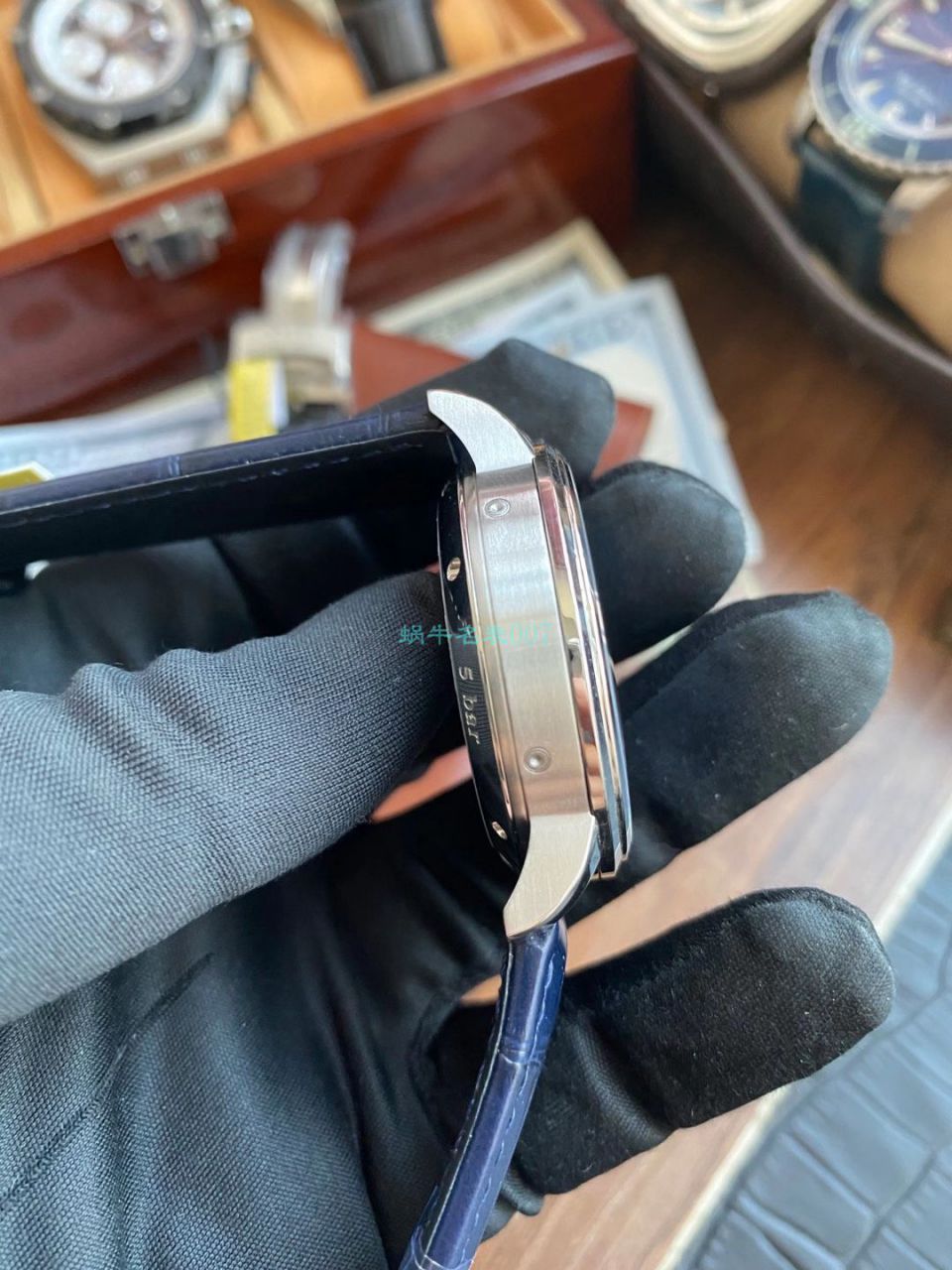 【视频最大的高仿手表网站】V9厂格拉苏蒂原创议员月相100-04-05-12-30腕表 / GLA069