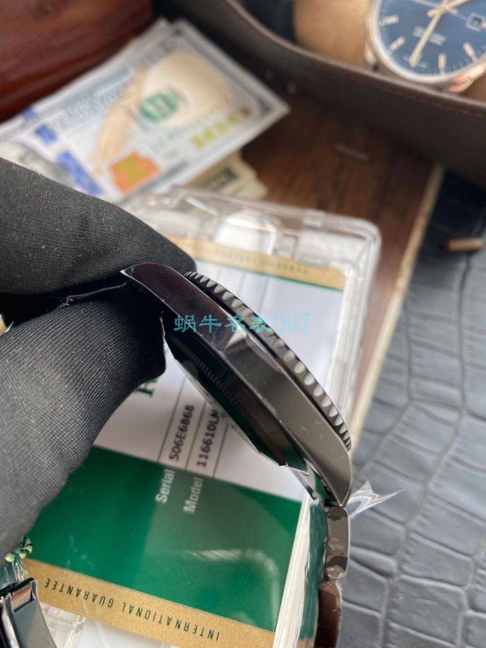 V6厂最新力作劳力士黑水鬼BLAKEN定制版暗夜红改装表 / R680