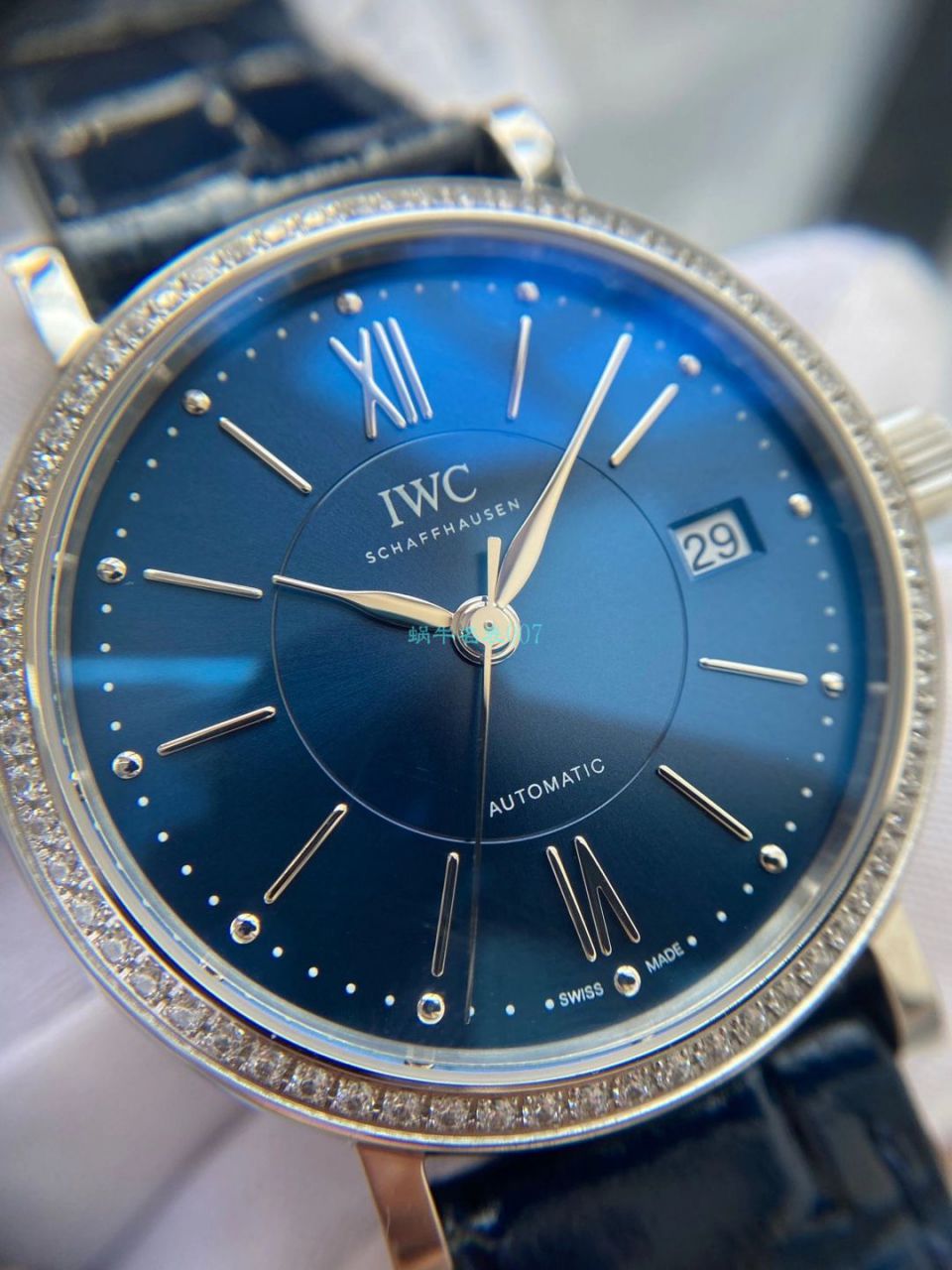 【视频评测万国哪家复刻表做的最好】V7厂IWC高仿万国柏涛菲诺女装IW458111腕表 / WG599