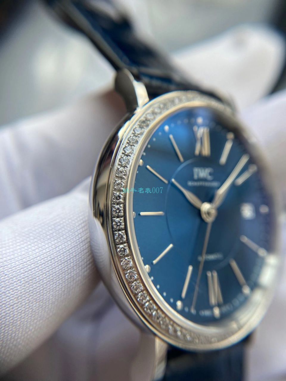 【视频评测万国哪家复刻表做的最好】V7厂IWC高仿万国柏涛菲诺女装IW458111腕表 / WG599