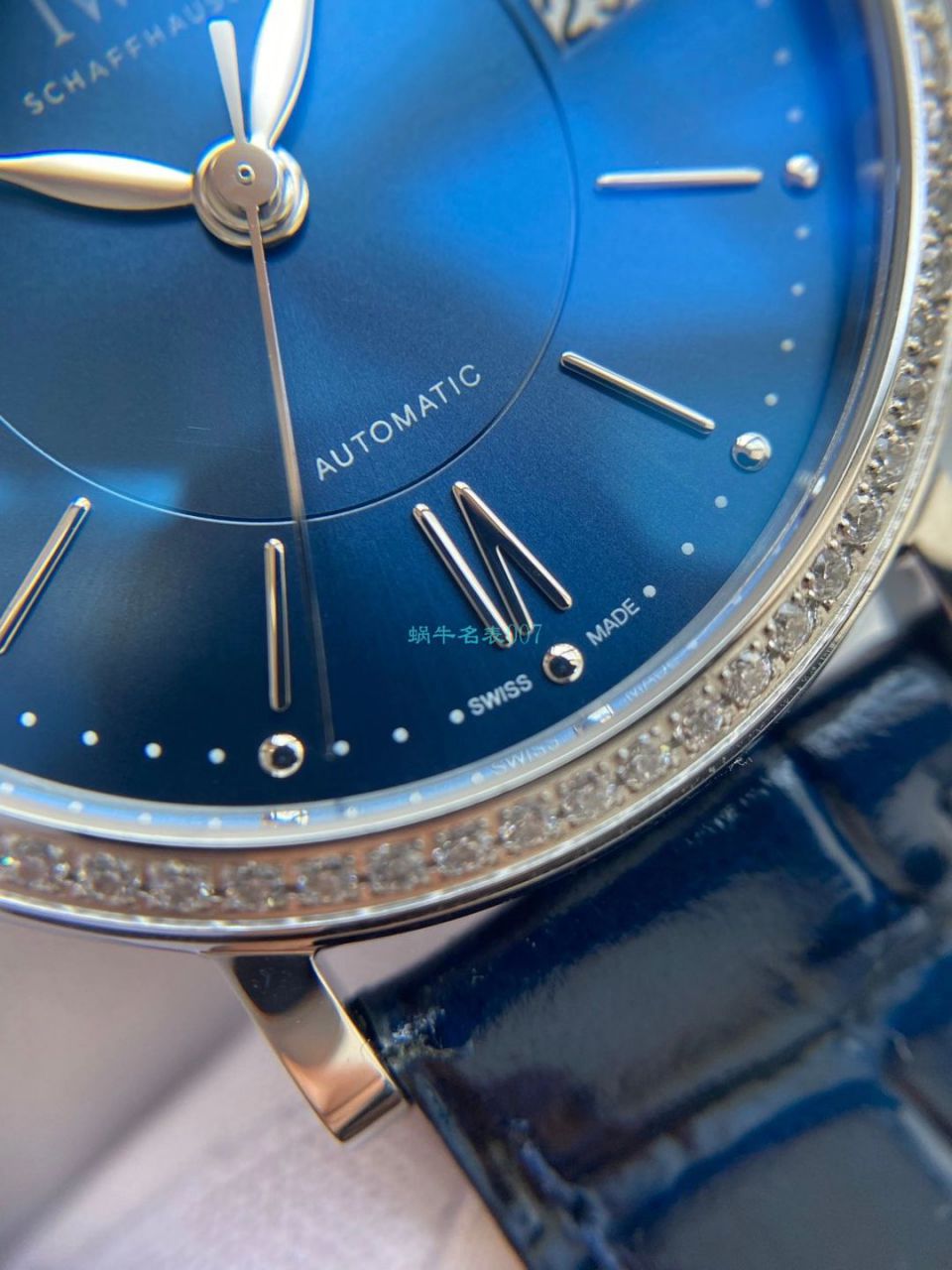 【视频评测万国哪家复刻表做的最好】V7厂IWC高仿万国柏涛菲诺女装IW458111腕表 / WG599