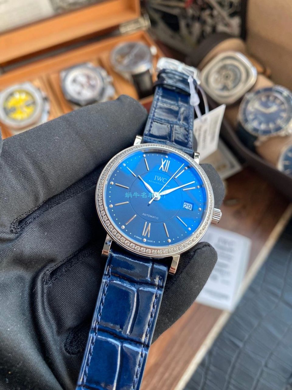 【视频评测万国哪家复刻表做的最好】V7厂IWC高仿万国柏涛菲诺女装IW458111腕表 / WG599