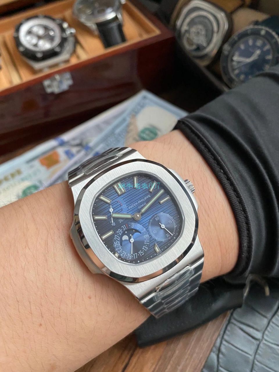 PF厂百达翡丽鹦鹉螺5712/1A-001 一比一顶级高仿复刻手表 / BD352