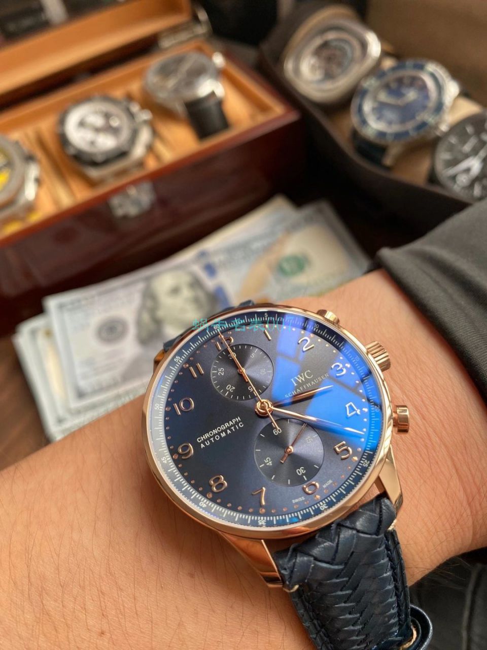 【视频评测】YL厂万国背透葡计一比一顶级高仿复刻手表IW371614腕表 / WG603