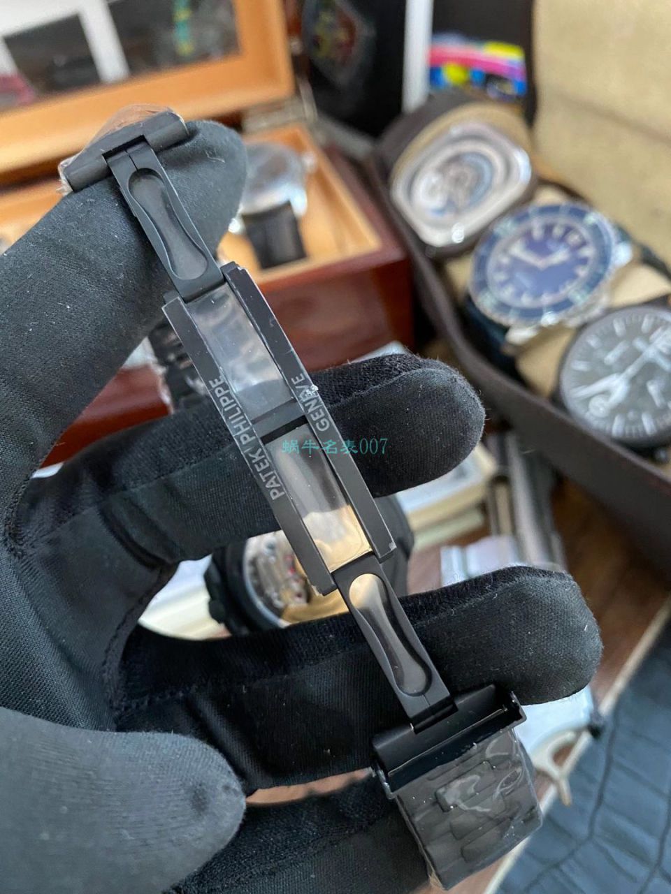 PPF厂V4 DCL版(金刚石碳涂层表壳)百达翡丽鹦鹉螺1比1超级复刻手表5711/1A-010 / BD360