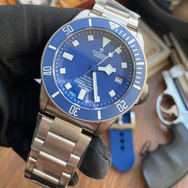 XF厂帝舵蓝面战斧一比一超A高仿手表PELAGOS系列25600TB腕表