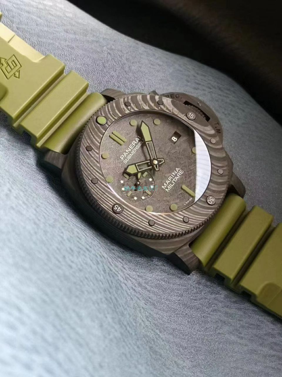 【VS厂新品军绿面英雄情结复刻手表】沛纳海高仿SUBMERSIBLE 潜行系列PAM00961腕表 / VSPAM961