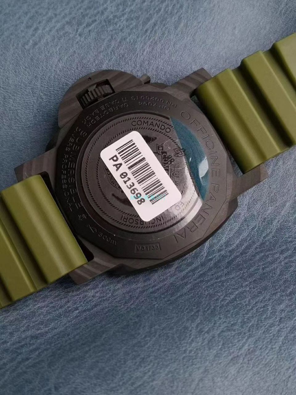 【VS厂新品军绿面英雄情结复刻手表】沛纳海高仿SUBMERSIBLE 潜行系列PAM00961腕表 / VSPAM961