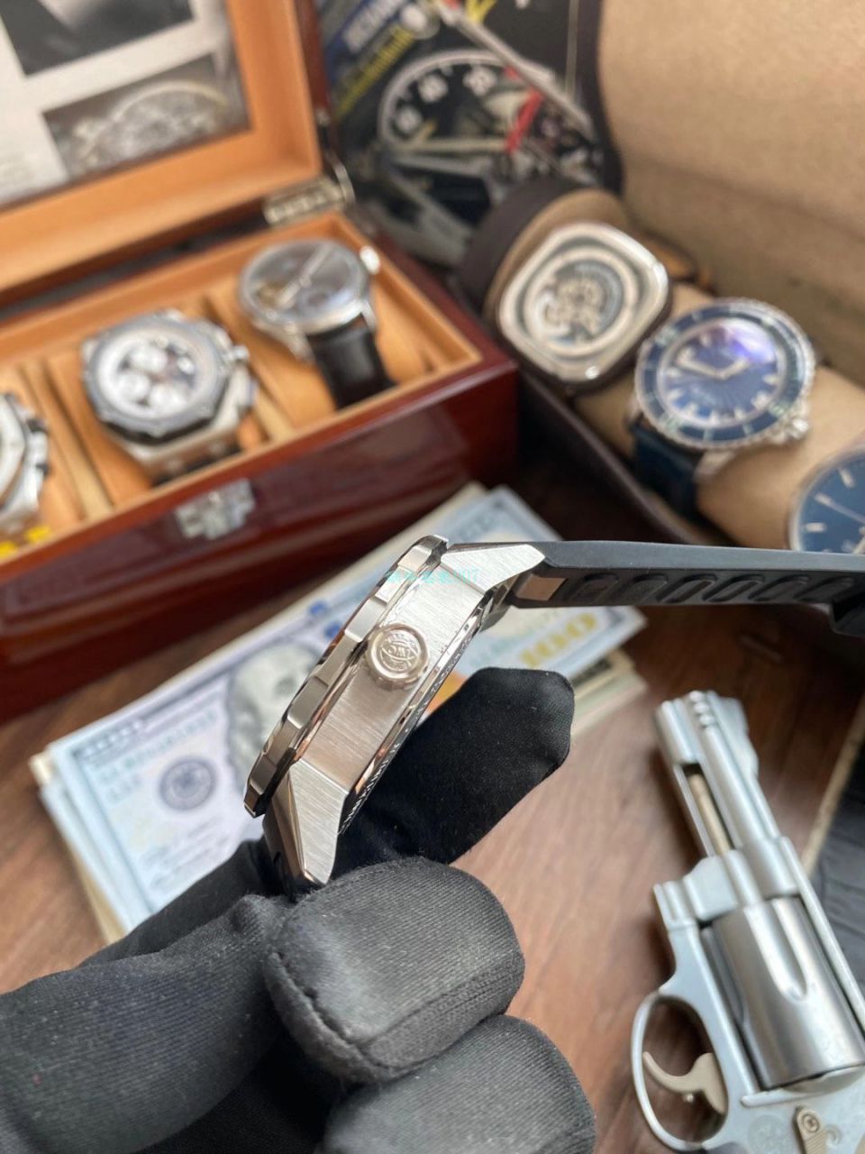 【视频评测V6厂蓝面字面完美升级】万国海洋时计1比1顶级复刻高仿手表IW329005腕表 / WG606