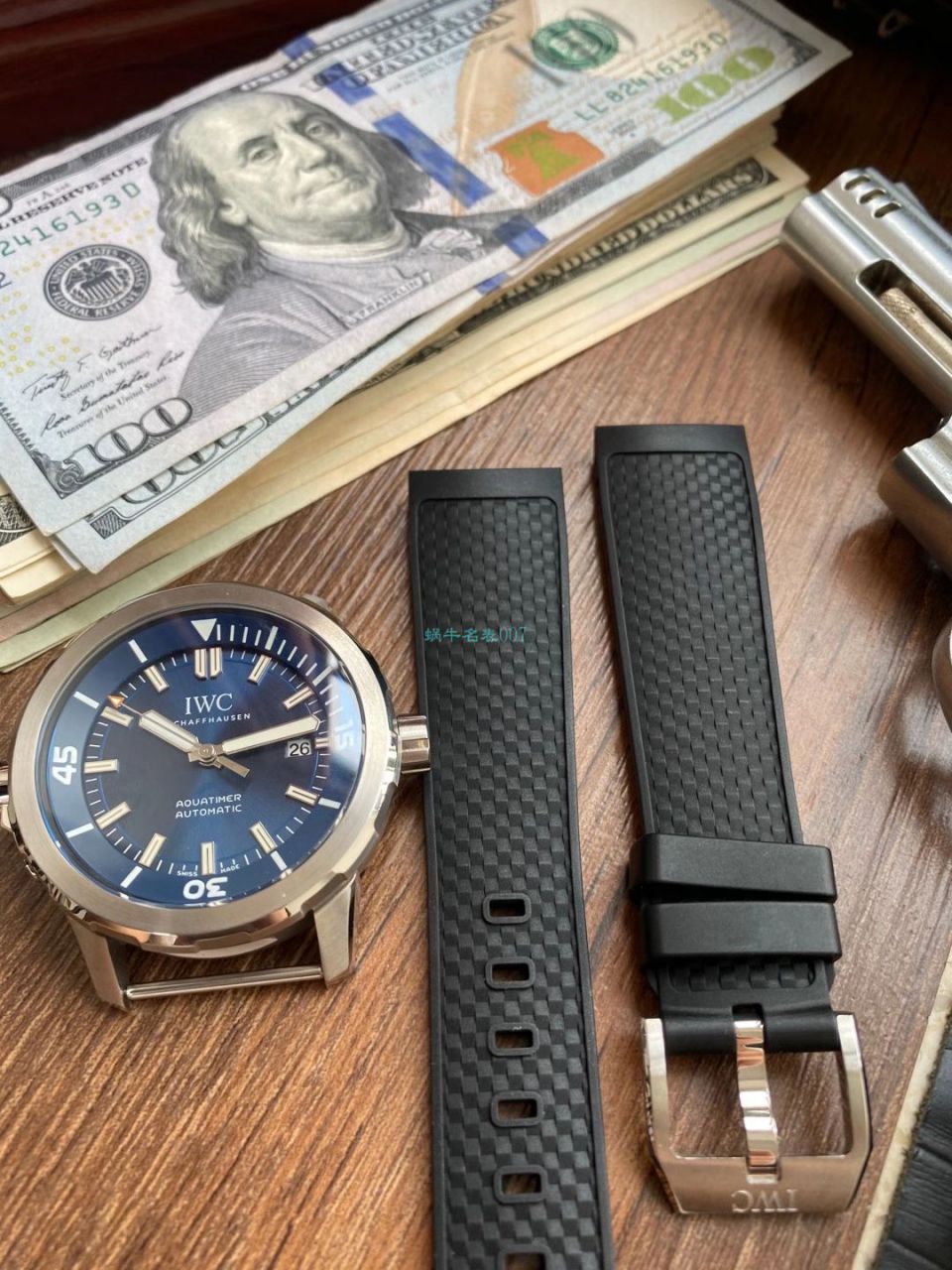 【视频评测V6厂蓝面字面完美升级】万国海洋时计1比1顶级复刻高仿手表IW329005腕表 / WG606
