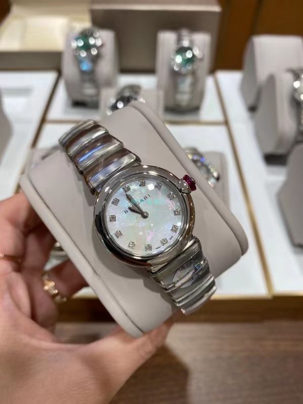 BV厂宝格丽一比一复刻高仿女士手表LVCEA系列102194 LU28WSPGSPG/12腕表 / BG066