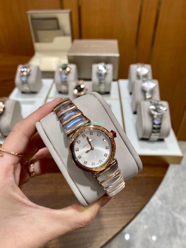 BV厂宝格丽一比一复刻高仿女士手表LVCEA系列102194 LU28WSPGSPG/12腕表 / BG066