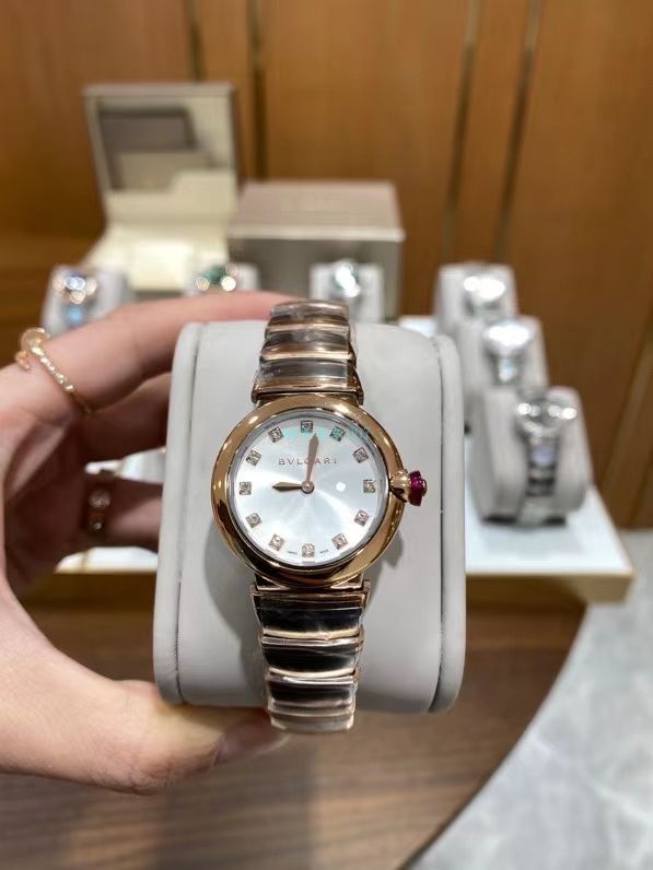 BV厂宝格丽一比一复刻高仿女士手表LVCEA系列102194 LU28WSPGSPG/12腕表 / BG066