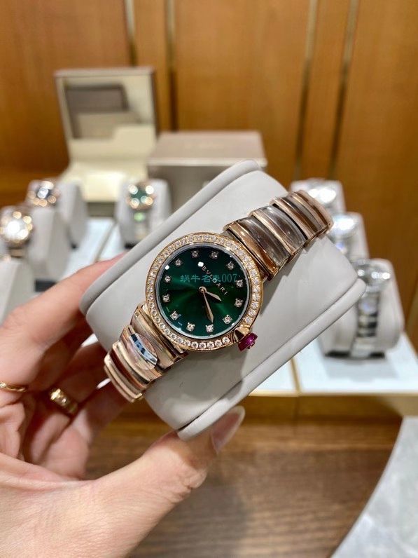 BV厂宝格丽一比一复刻高仿女士手表LVCEA系列102194 LU28WSPGSPG/12腕表 / BG066