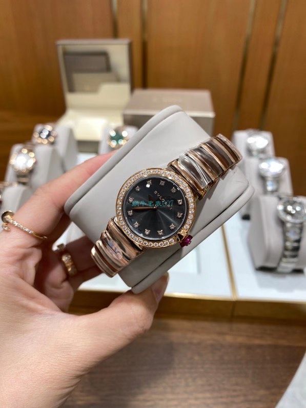 BV厂宝格丽一比一复刻高仿女士手表LVCEA系列102194 LU28WSPGSPG/12腕表 / BG066