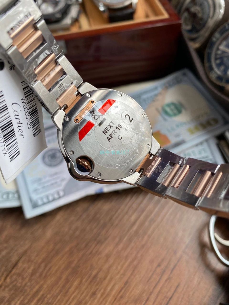 【视频评测】V6厂卡地亚蓝气球女装33毫米复刻高仿W3BB0006腕表 / K322