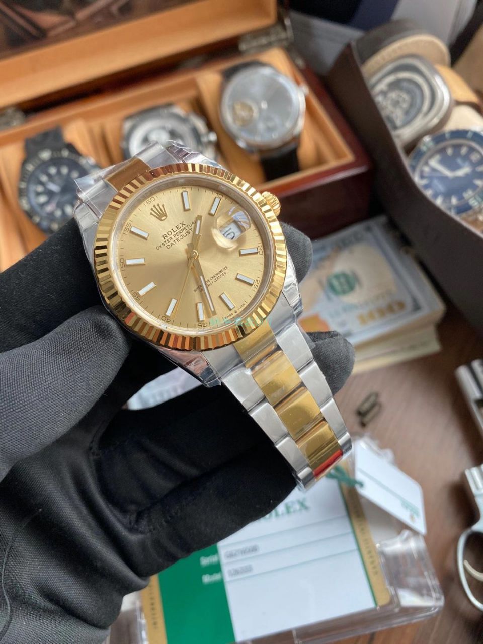 VS厂一比一顶级复刻高仿劳力士日志型系列m126333-0009手表 / R700