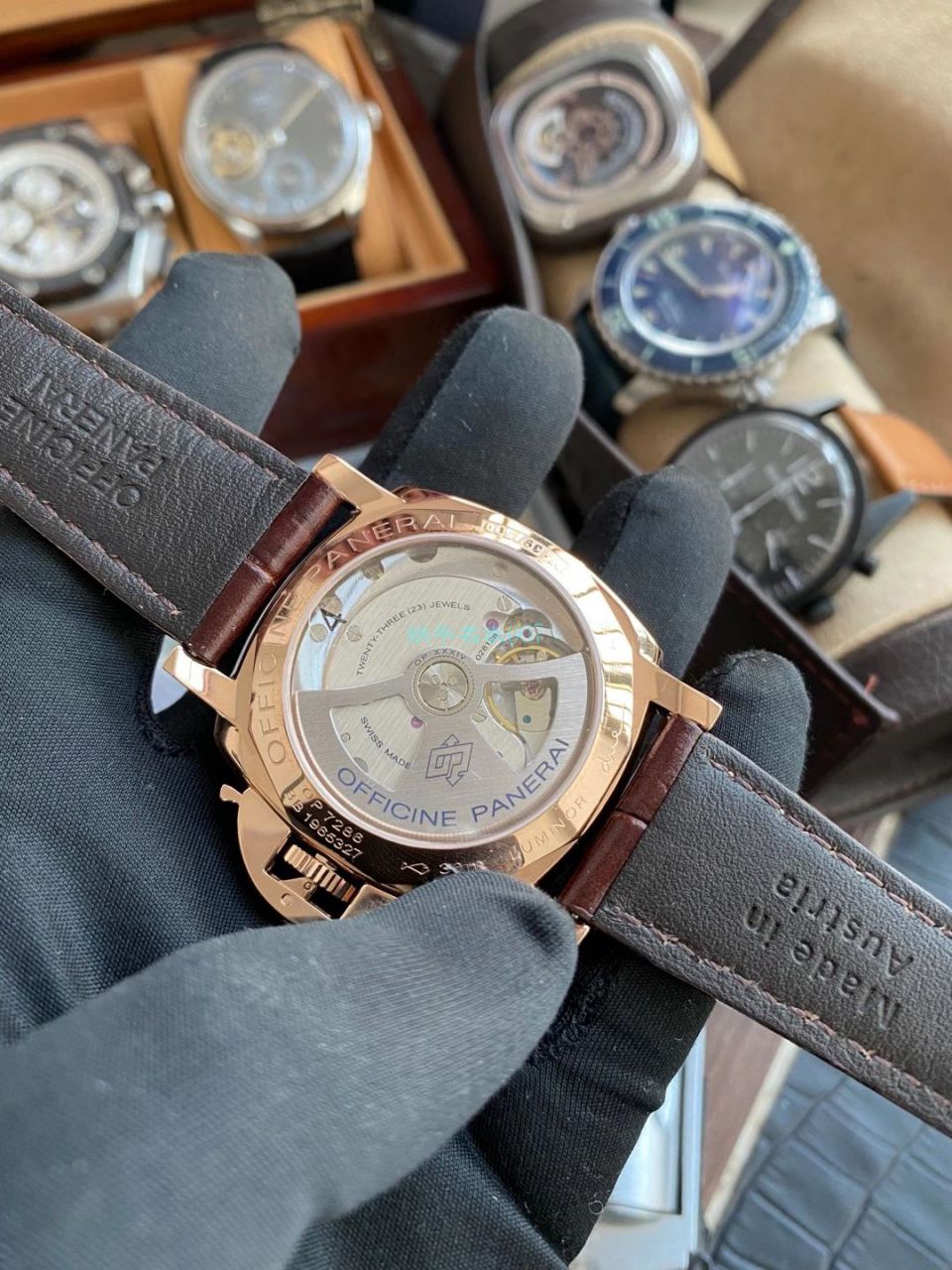 VS厂沛纳海PAM1042一比一超A高精仿手表LUMINOR DUE小红金PAM01042腕表 / VSPAM01042