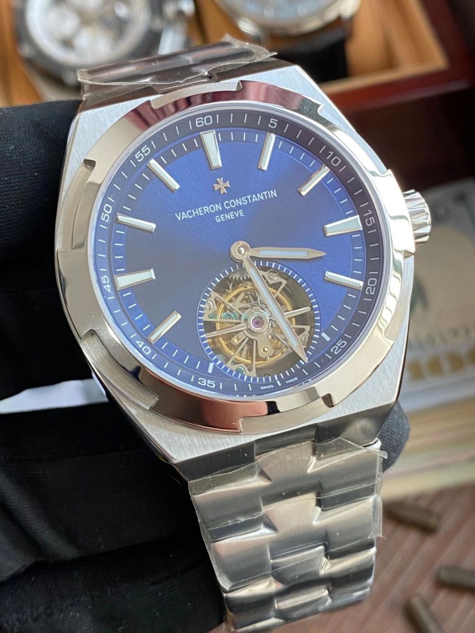 EUR厂江诗丹顿纵横四海陀飞轮高仿手表6000V/110A-B544腕表 / JS236