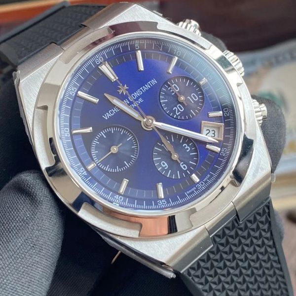 8F厂江诗丹顿纵横四海一比一顶级高精仿手表5500V/110A-B148胶带款腕表