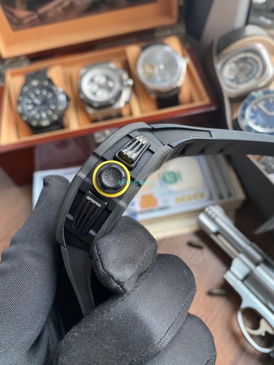 KV厂理查德米勒RM011 Yellow Storm黄面风暴一比一顶级精仿手表 / KVRM011YellowStormB