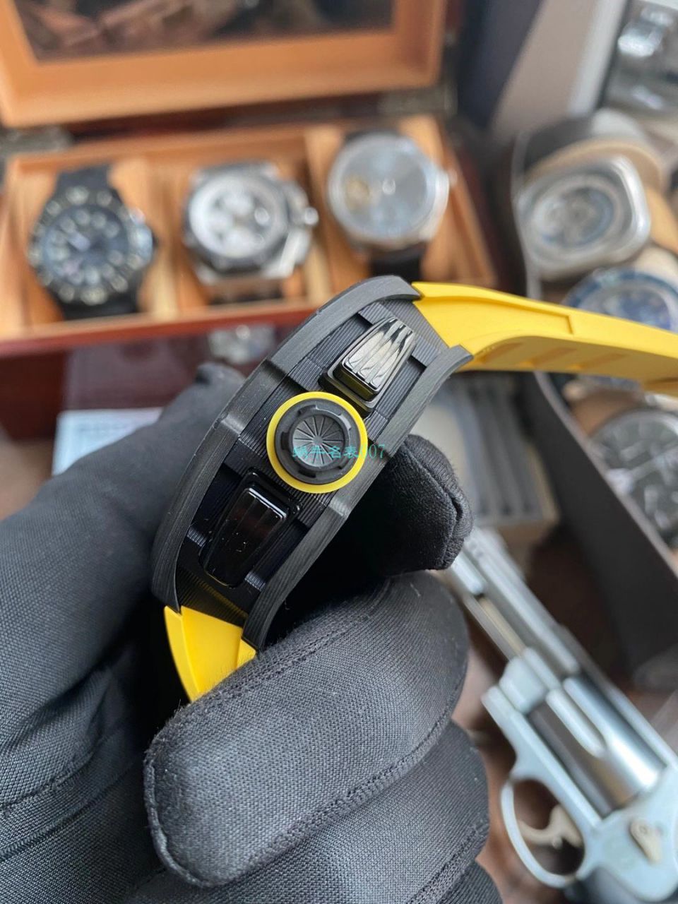 KV厂理查德米勒RM011 Yellow Storm黄面风暴一比一顶级精仿手表 / KVRM011YellowStormB