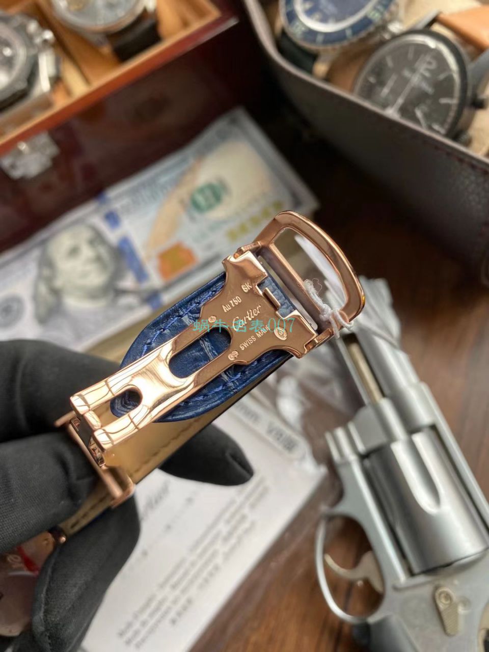 V6厂V8版本卡地亚蓝气球男装一比一超A高仿手表WGBB0036腕表 / K323