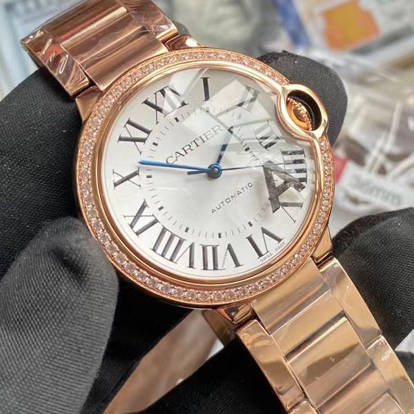 V6厂卡地亚蓝气球36毫米女装一比一顶级高精仿WJBB0037腕表