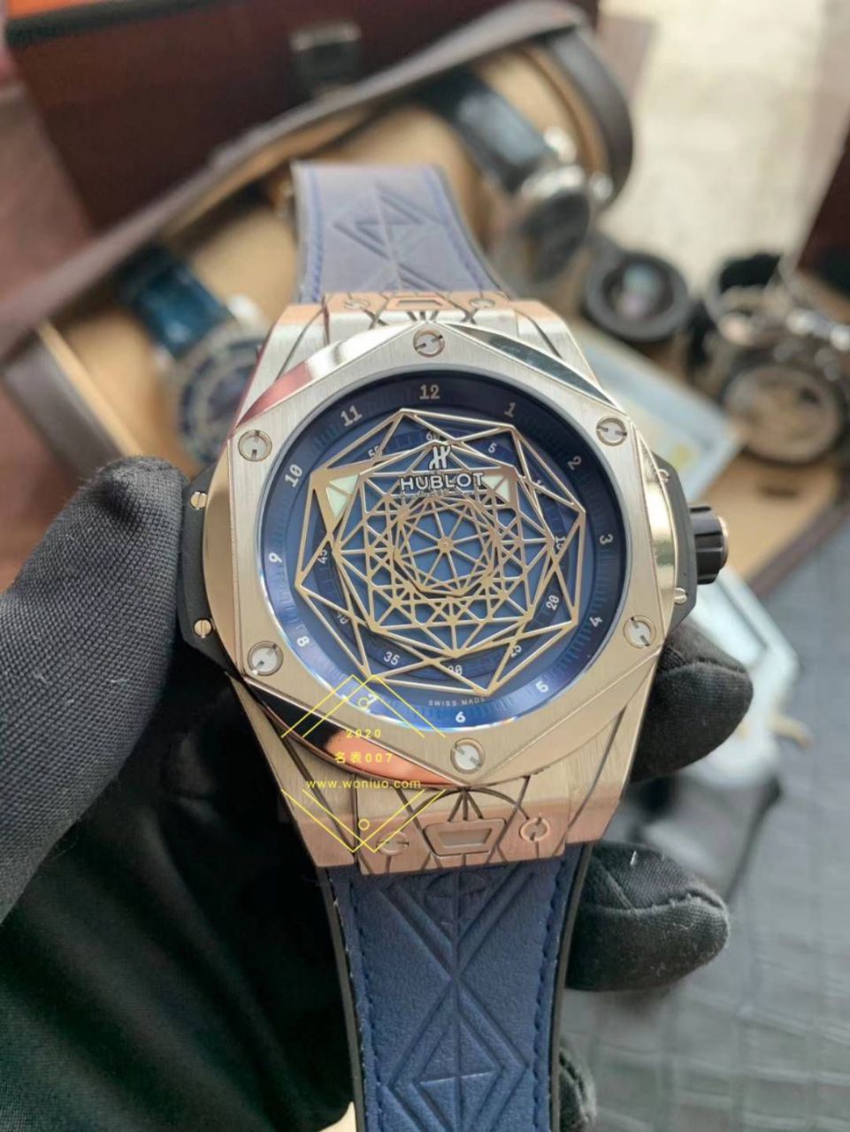 WWF厂宇舶刺青一比一顶级高精仿手表415.NX.1112.VR.MXM16腕表 / YB116