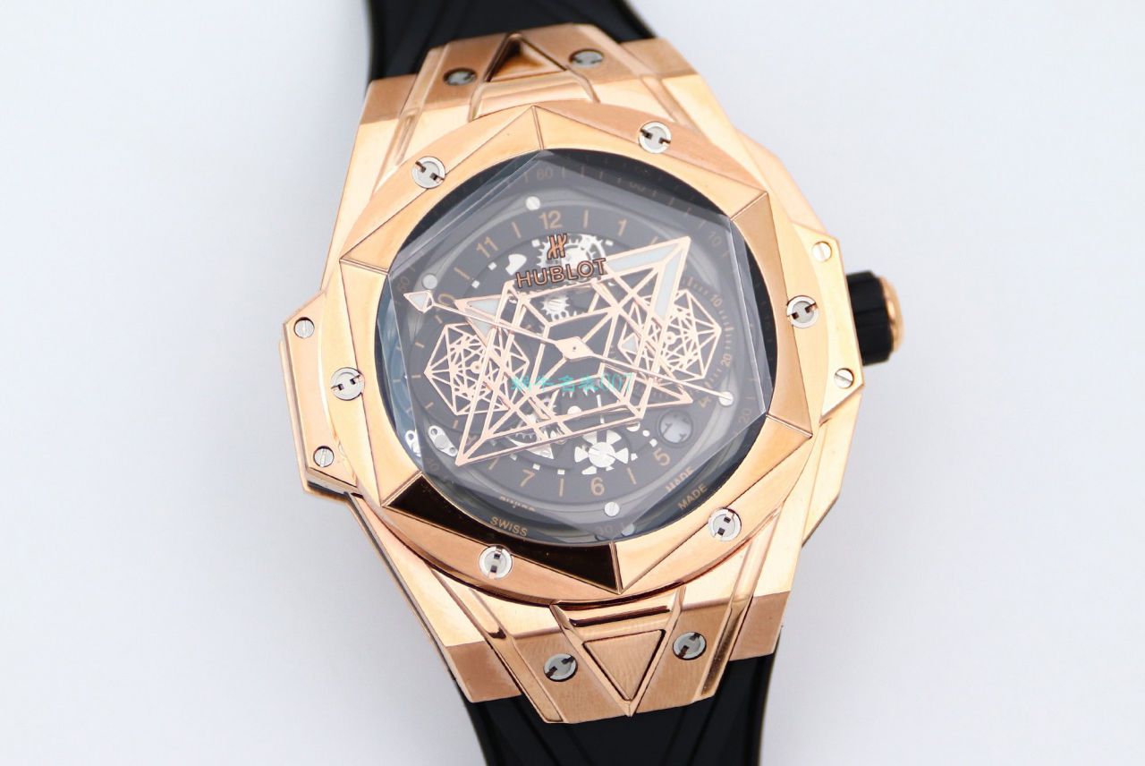 HB厂超A高仿手表宇舶 Sang Bleu II 刺青二代418.OX.2001.RX.1604.MXM20腕表 / YB117