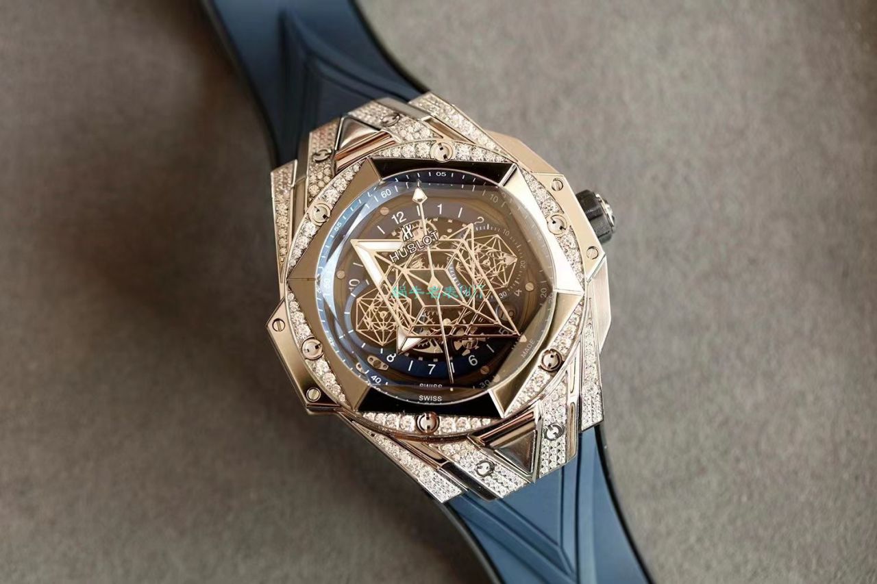 HB厂超A高仿手表宇舶 Sang Bleu II 刺青二代418.OX.2001.RX.1604.MXM20腕表 / YB117