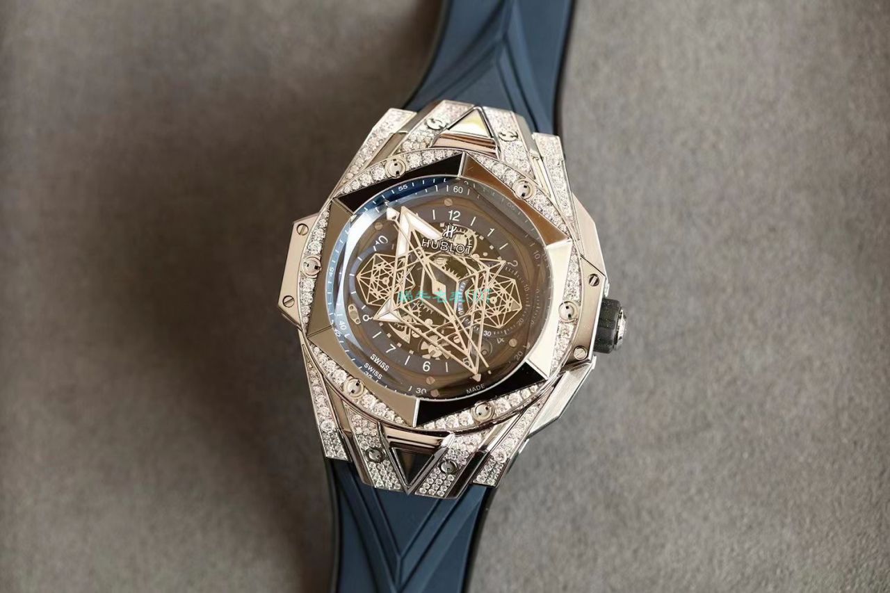 HB厂超A高仿手表宇舶 Sang Bleu II 刺青二代418.OX.2001.RX.1604.MXM20腕表 / YB117