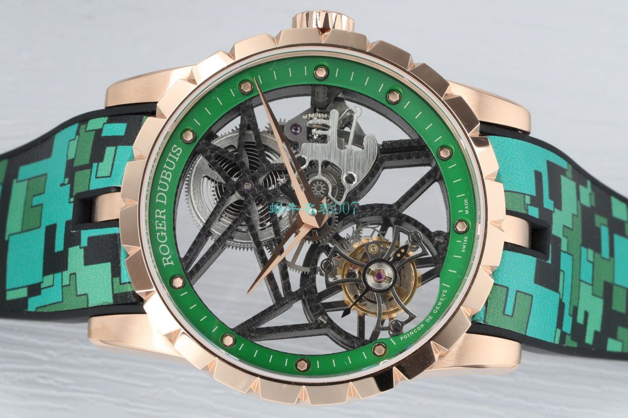 BBR厂罗杰杜彼1比1高仿陀飞轮手表彩面旋风RDDBEX0938，RDDBEX0939，RDDBEX0393，RDDBEX0940 / LJ093