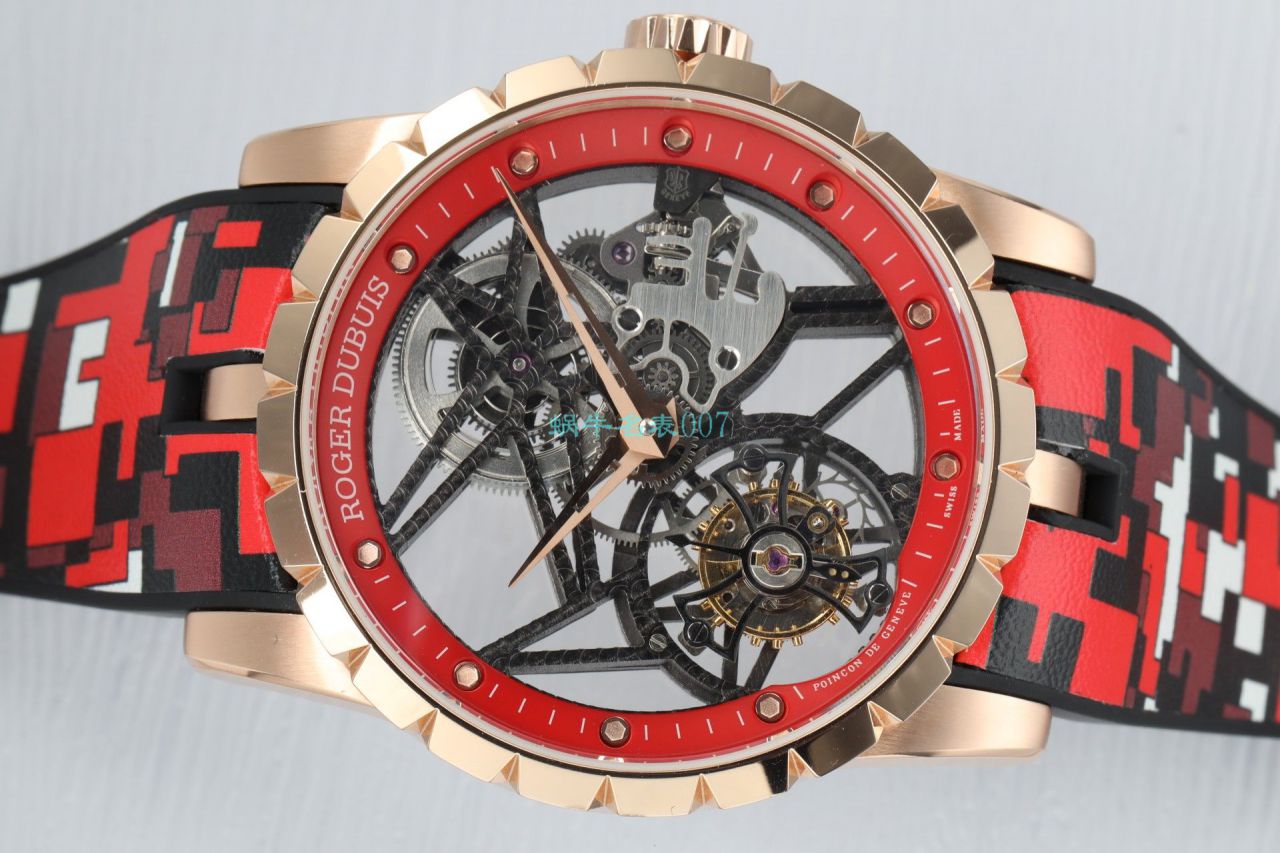 BBR厂罗杰杜彼1比1高仿陀飞轮手表彩面旋风RDDBEX0938，RDDBEX0939，RDDBEX0393，RDDBEX0940 / LJ093
