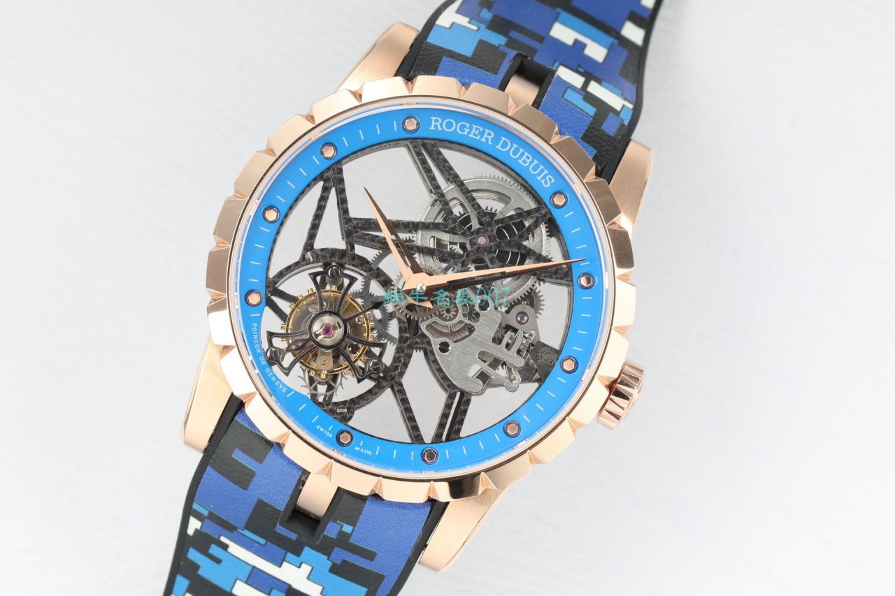 BBR厂罗杰杜彼1比1高仿陀飞轮手表彩面旋风RDDBEX0938，RDDBEX0939，RDDBEX0393，RDDBEX0940 / LJ093