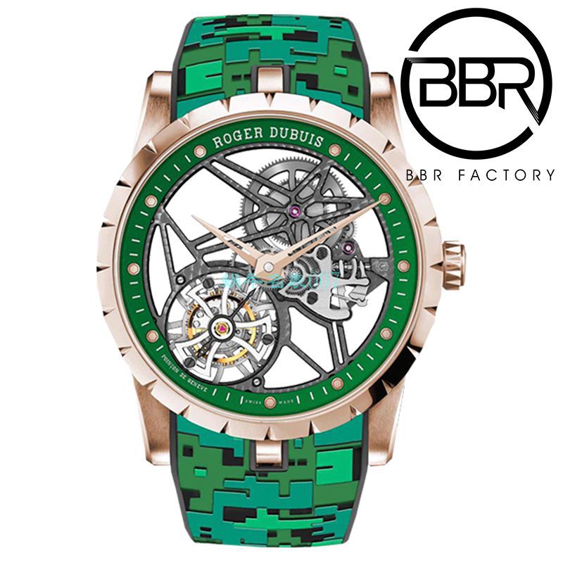 BBR厂罗杰杜彼1比1高仿陀飞轮手表彩面旋风RDDBEX0938，RDDBEX0939，RDDBEX0393，RDDBEX0940 / LJ093