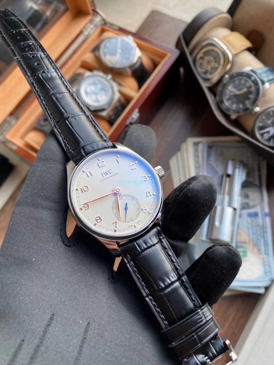 YL厂万国表葡萄牙小三针系列IW358303超A高精仿1比1手表 / WG611