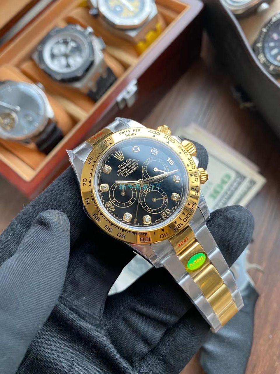 N厂劳力士超级4130间金迪通拿钻面1比1高精仿手表m116503-0008腕表 / R731