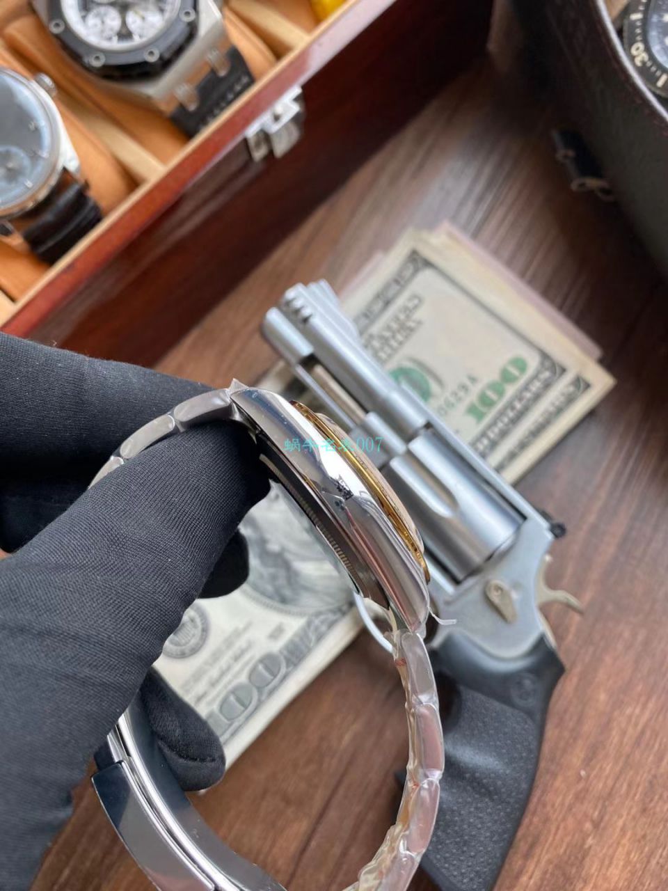 视频评测N厂劳力士超级4130迪通拿间金钻面m116503-0006顶级1比1复刻高仿手表 / R732