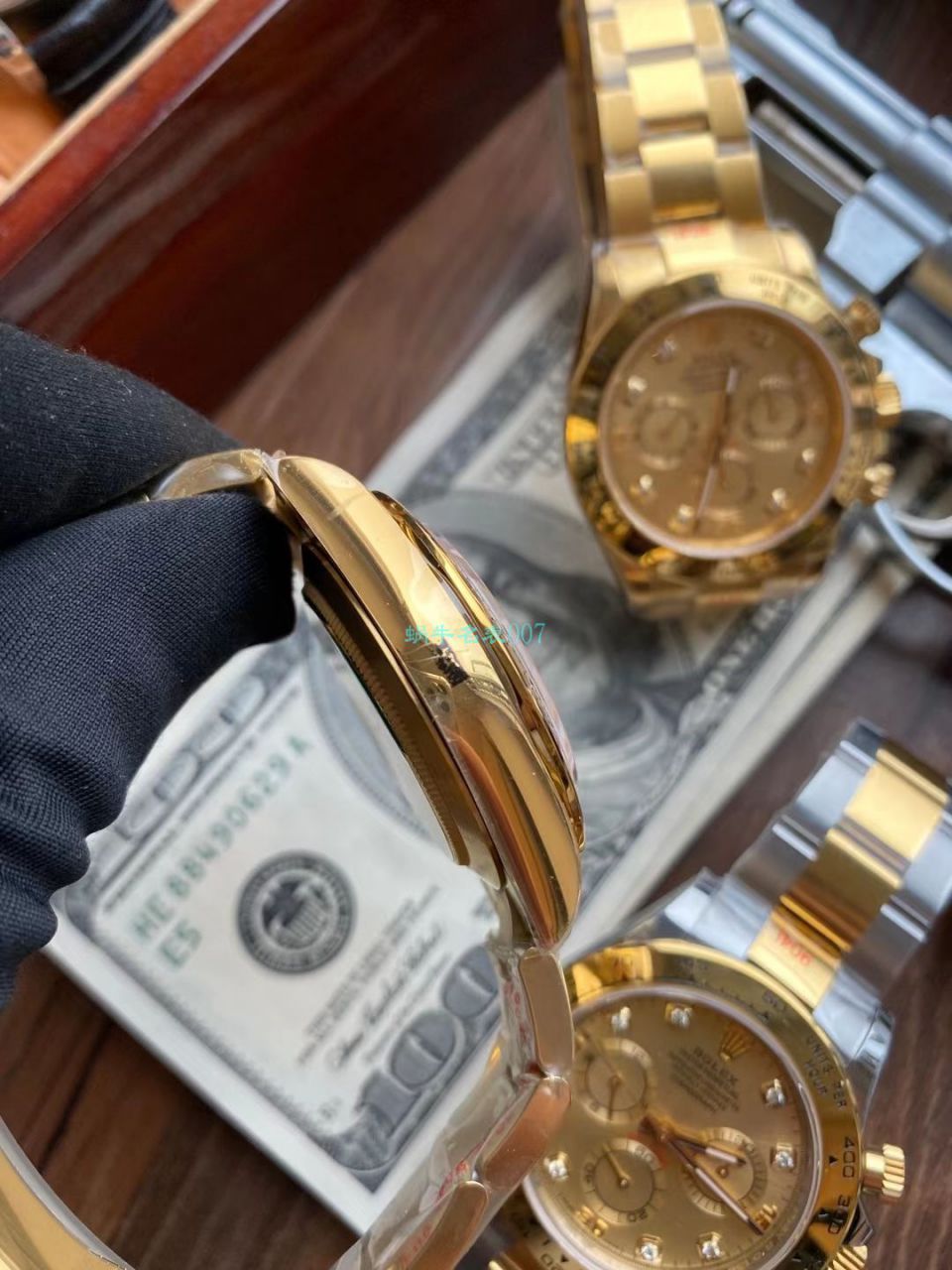 N厂劳力士超级4130间金迪通拿钻面1比1高精仿手表m116503-0008腕表 / R731