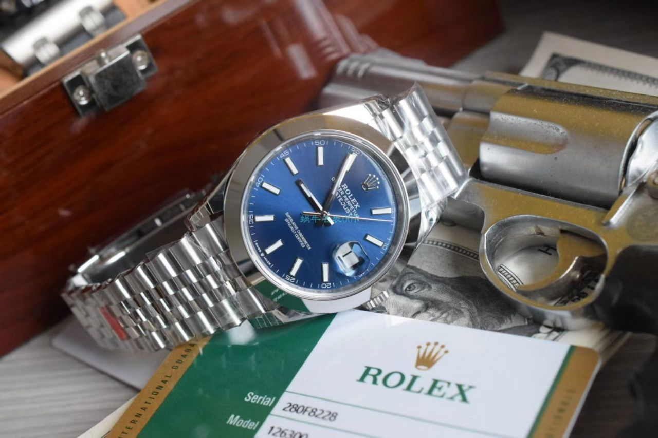 视频评测VS厂劳力士日志型41系列m126300-0002超A1比1复刻高仿腕表 / R721