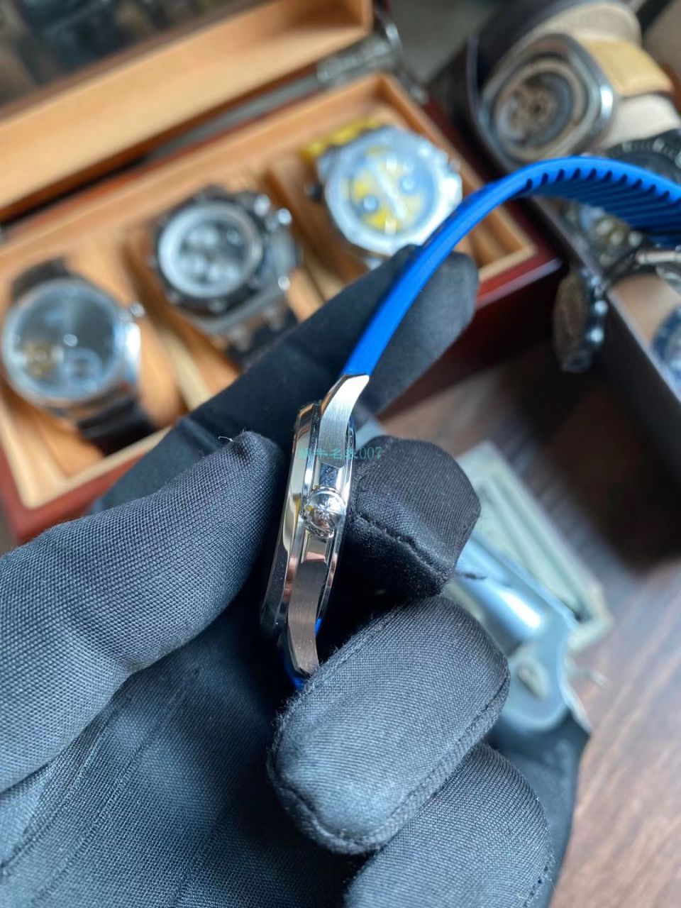 PPF厂百达翡丽AQUANAUT鹦鹉螺1比1超A高仿女士手表5067A-022 / BD366