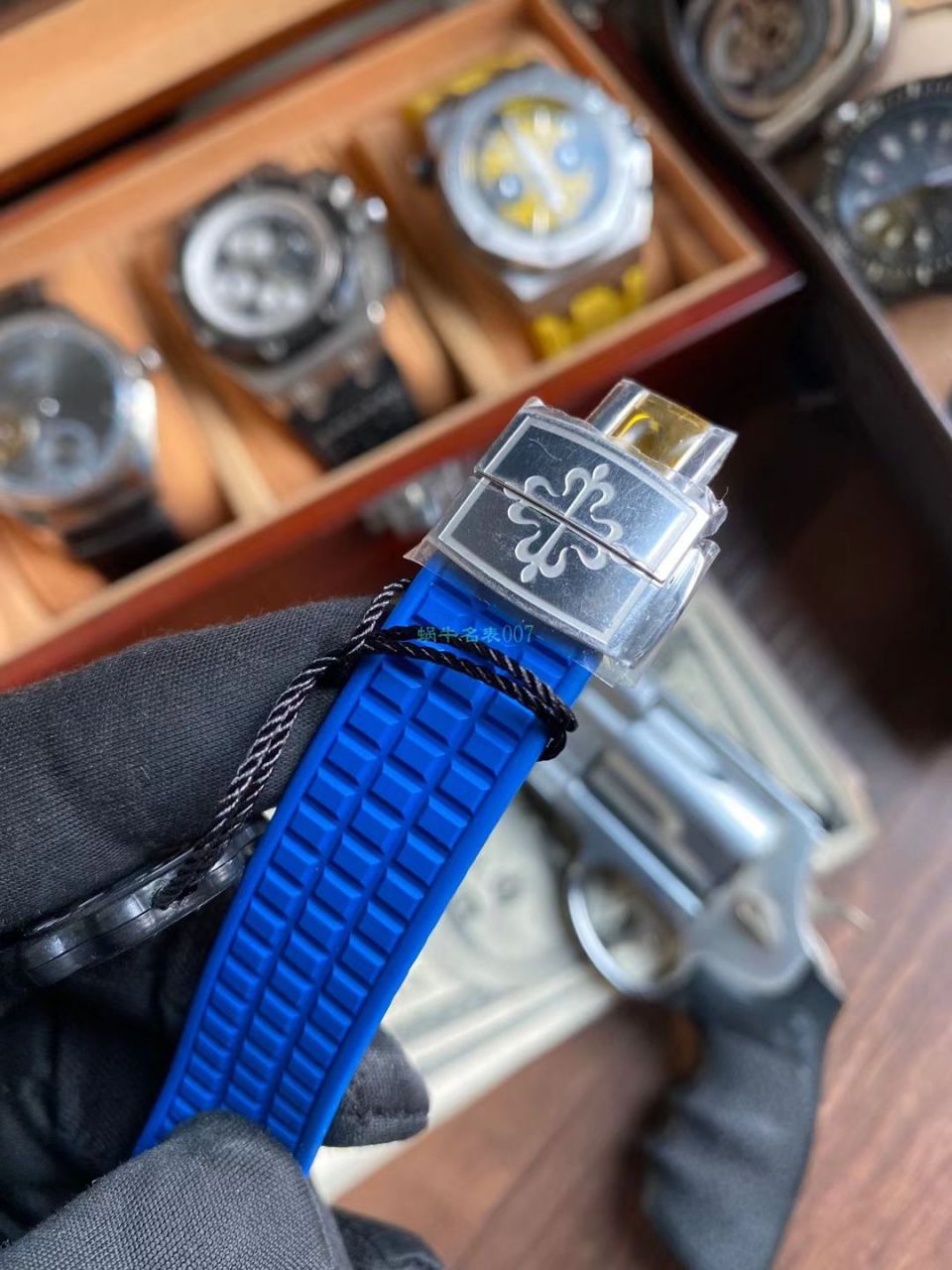 PPF厂百达翡丽AQUANAUT鹦鹉螺1比1超A高仿女士手表5067A-022 / BD366